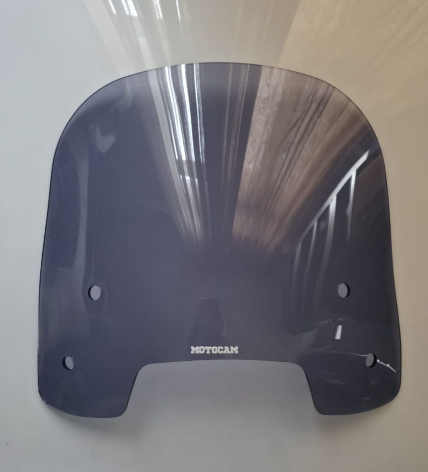 MOTOCAM Skyjet Bayberry Ön Cam 2024-2026 Model 38cm Füme Renkli 4mm APARATSIZ