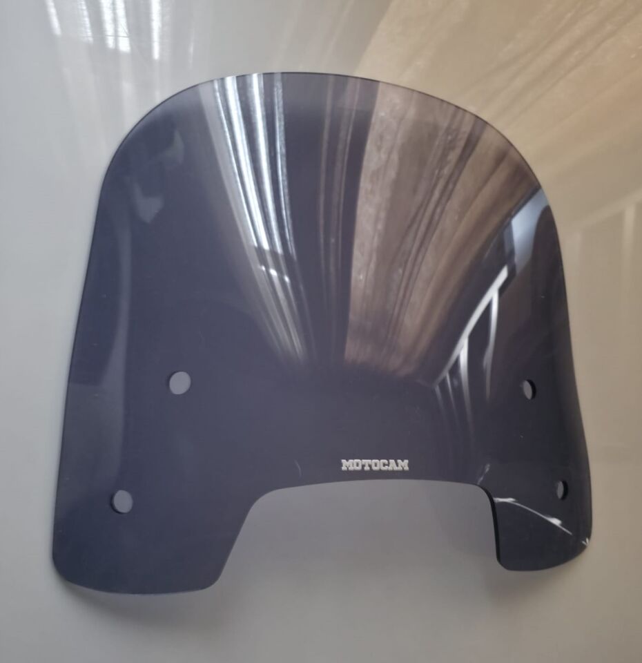 MOTOCAM Skyjet Bayberry Ön Cam 2024-2026 Model 38cm Füme Renkli 4mm APARATSIZ