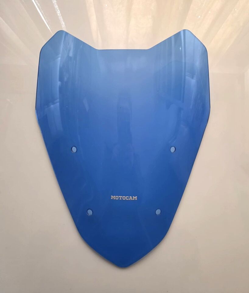 MOTOCAM RKS Vieste 249 Ön Cam 2022-2026 Model 40cm Mavi Renkli SPORTİF