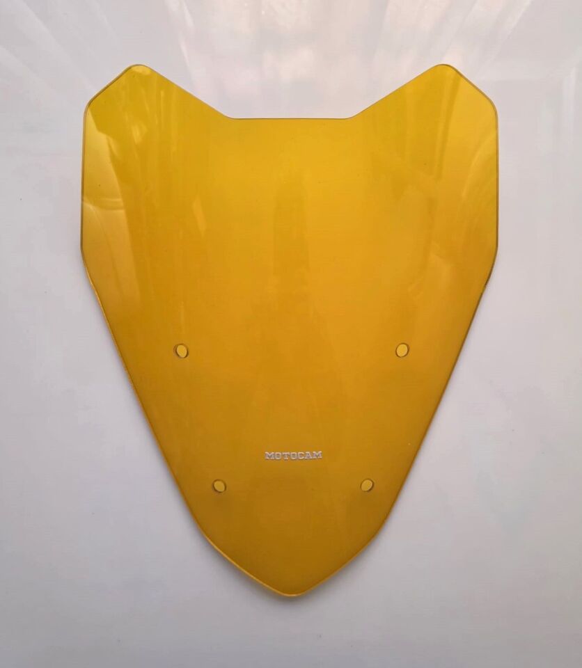 MOTOCAM RKS Vieste 249 Ön Cam 2022-2026 Model 40cm Sarı Renkli SPORTİF