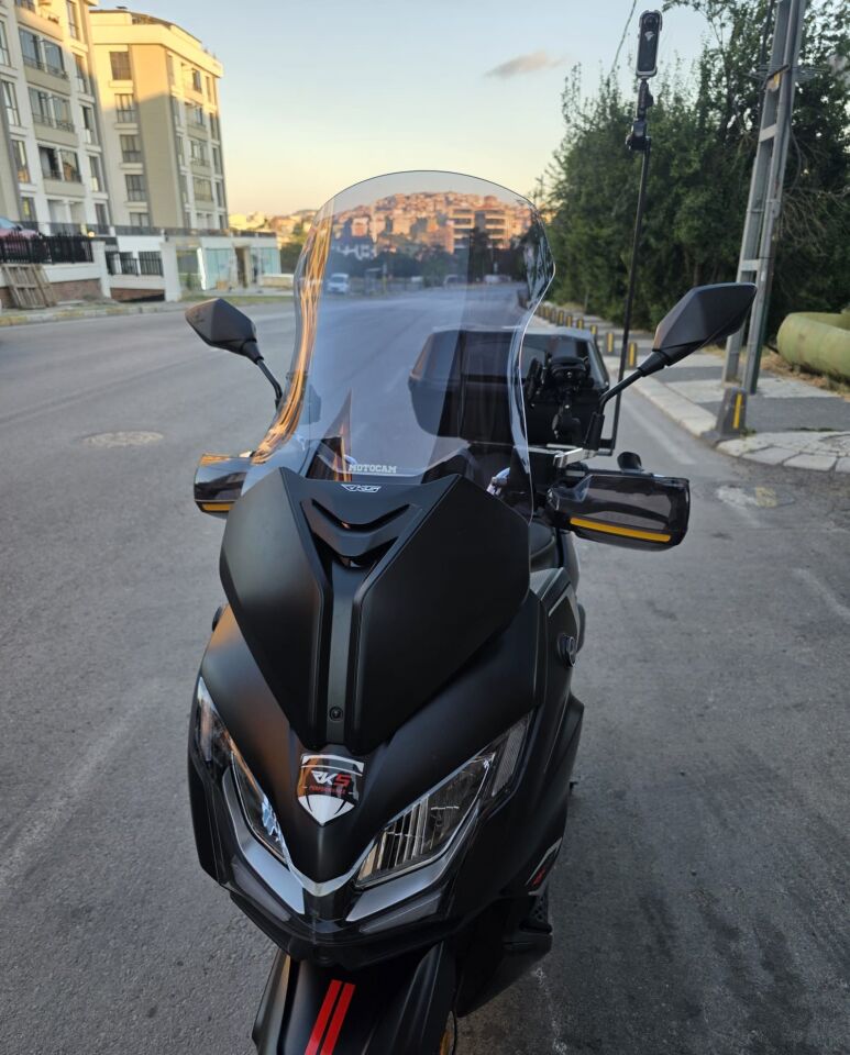 MOTOCAM RKS Precio 250 Ön Cam 2025-2026 Model 67cm Füme Renkli 4mm