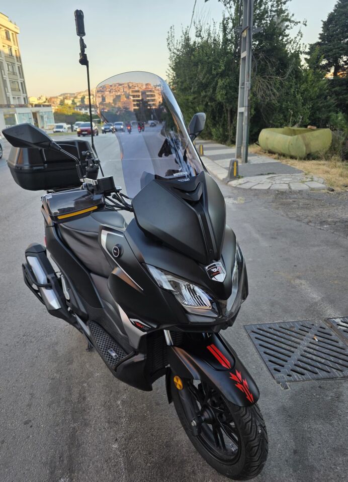MOTOCAM RKS Precio 250 Ön Cam 2025-2026 Model 67cm Füme Renkli 4mm