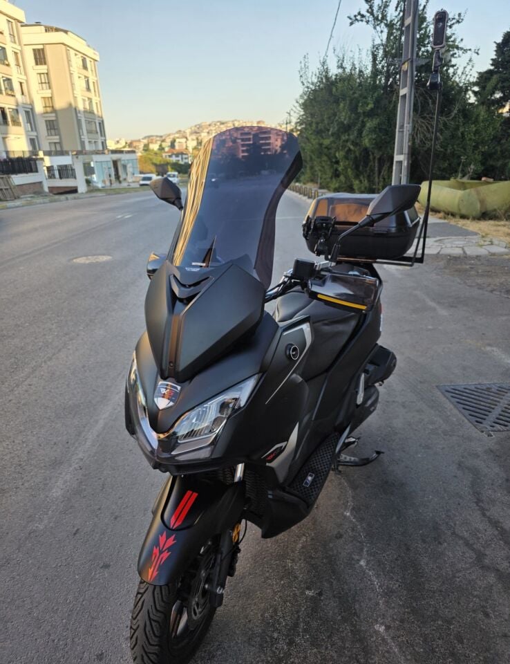 MOTOCAM RKS Precio 250 Ön Cam 2025-2026 Model 67cm Siyah Renkli 4mm