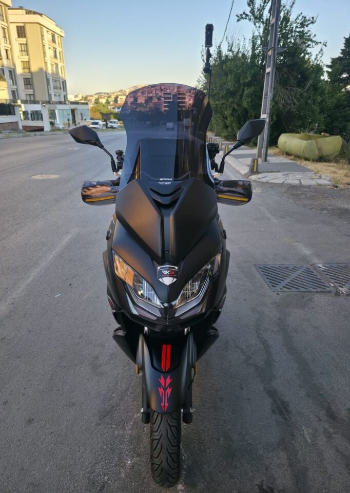 MOTOCAM RKS Precio 250 Ön Cam 2025-2026 Model 67cm Siyah Renkli 4mm