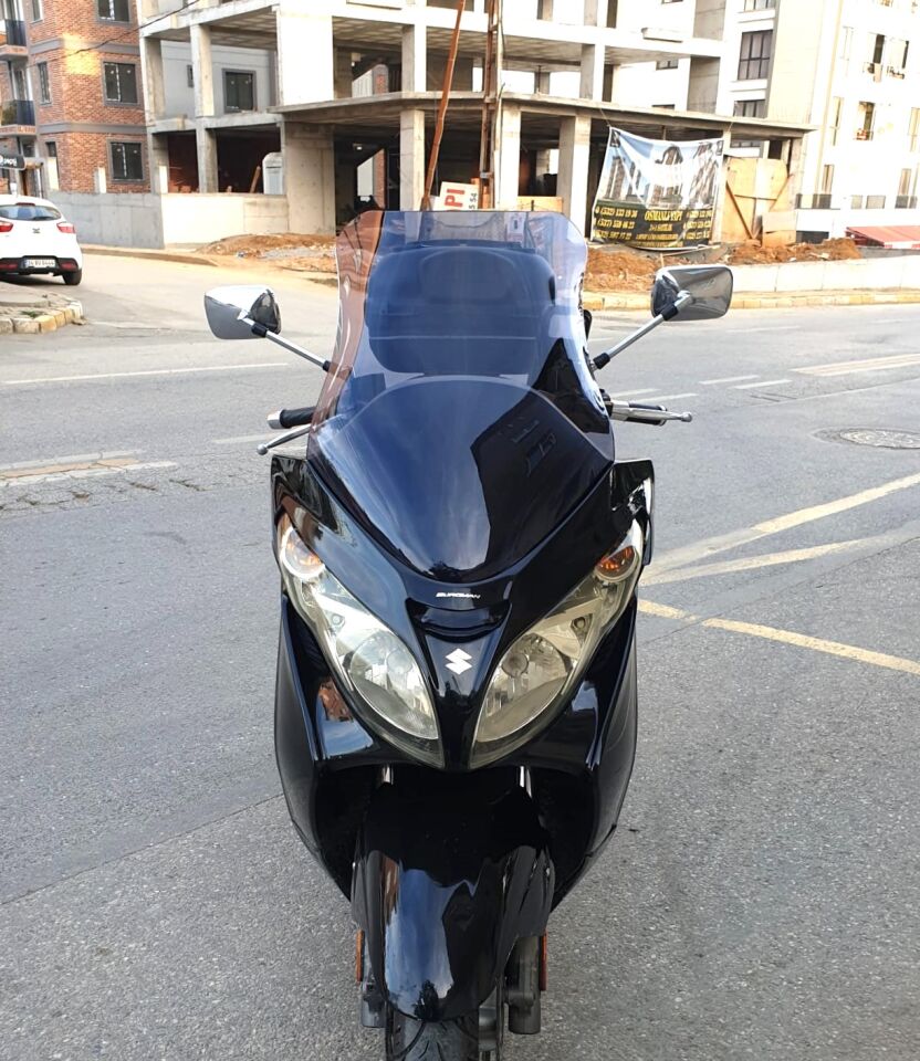 MOTOCAM Suzuki Burgman 400 K7 Ön Cam 2007-2015 Model 70cm Füme Renkli 4mm