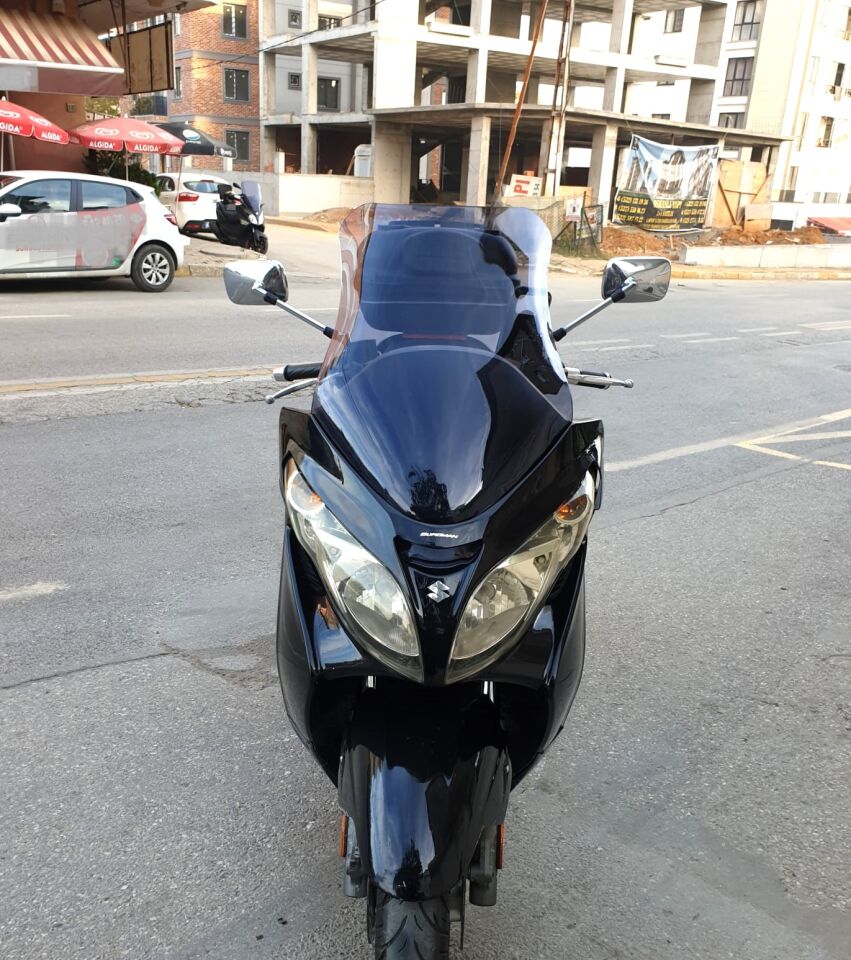 MOTOCAM Suzuki Burgman 400 K7 Ön Cam 2007-2015 Model 70cm Füme Renkli 4mm