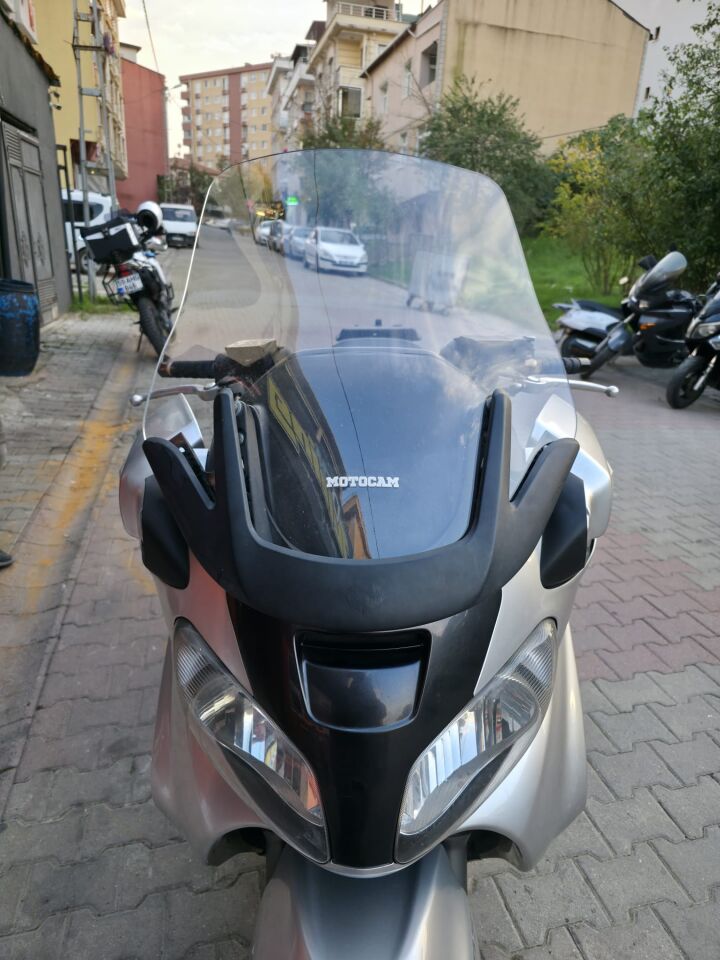 MOTOCAM Suzuki Burgman 650 Ön Cam 2001-2004 Model 60cm Şeffaf Renkli 4mm