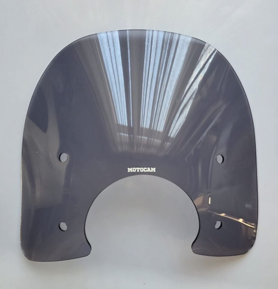 MOTOCAM RKS Pride Ön Cam 2023-2026 Model 40cm Füme Renkli 4mm APARATSIZ