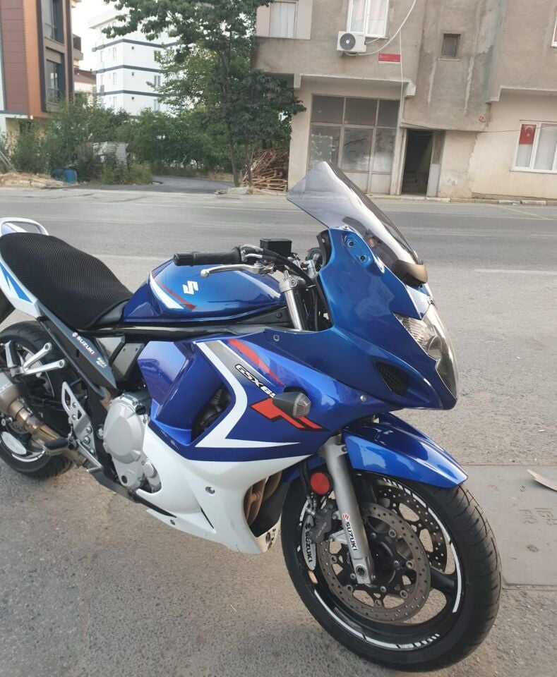 MOTOCAM Suzuki GSX 650 F Ön Cam 2008-2012 Model 40cm Füme Renkli