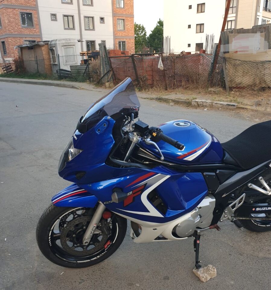 MOTOCAM Suzuki GSX 650 F Ön Cam 2008-2012 Model 40cm Füme Renkli