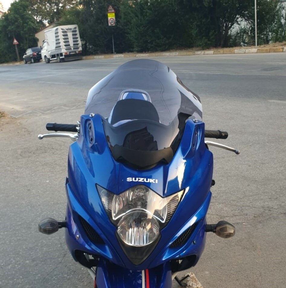 MOTOCAM Suzuki GSX 650 F Ön Cam 2008-2012 Model 40cm Füme Renkli