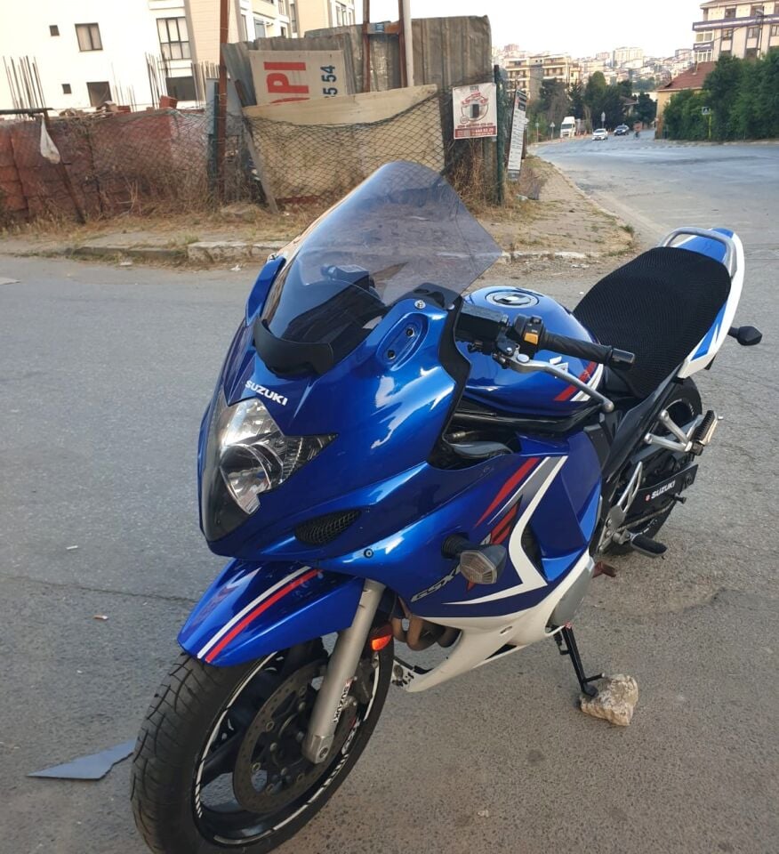 MOTOCAM Suzuki GSX 650 F Ön Cam 2008-2012 Model 40cm Füme Renkli