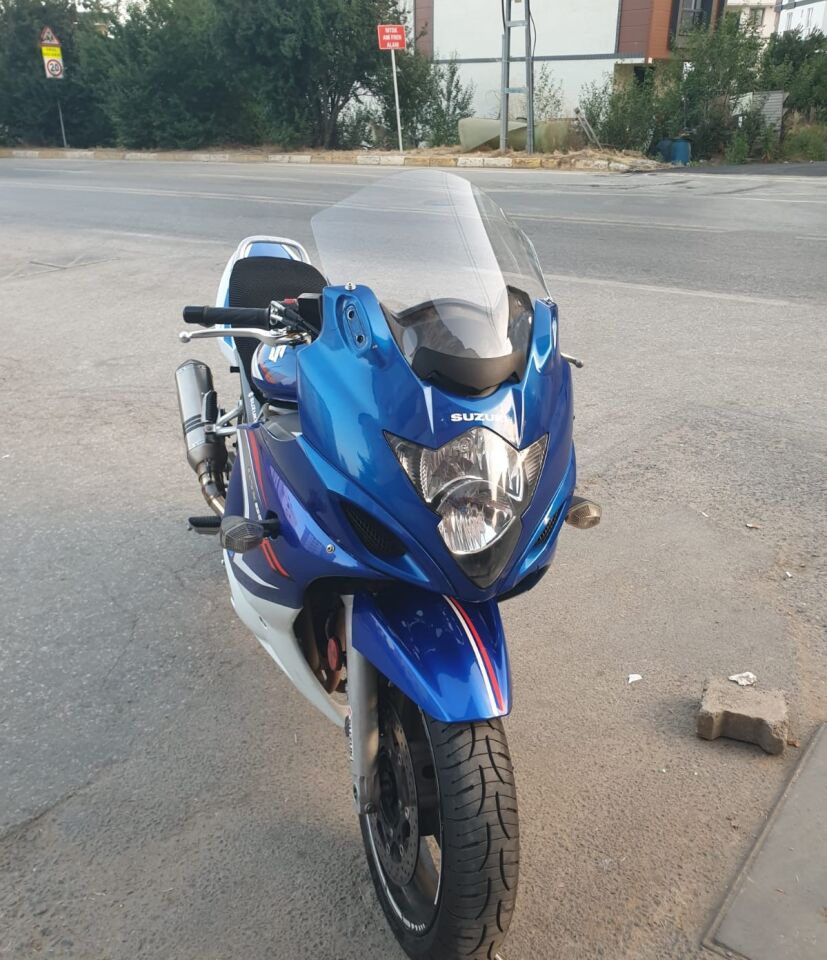 MOTOCAM Suzuki GSX 650 F Ön Cam 2008-2012 Model 40cm Şeffaf Renkli