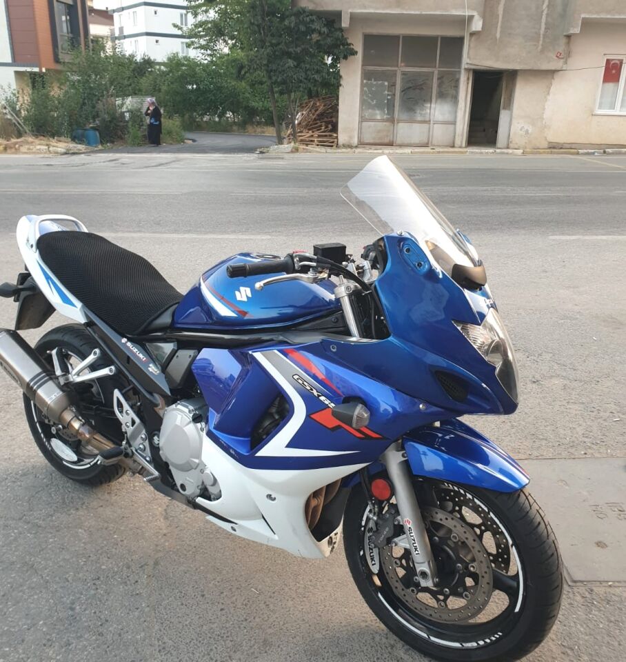 MOTOCAM Suzuki GSX 650 F Ön Cam 2008-2012 Model 40cm Şeffaf Renkli
