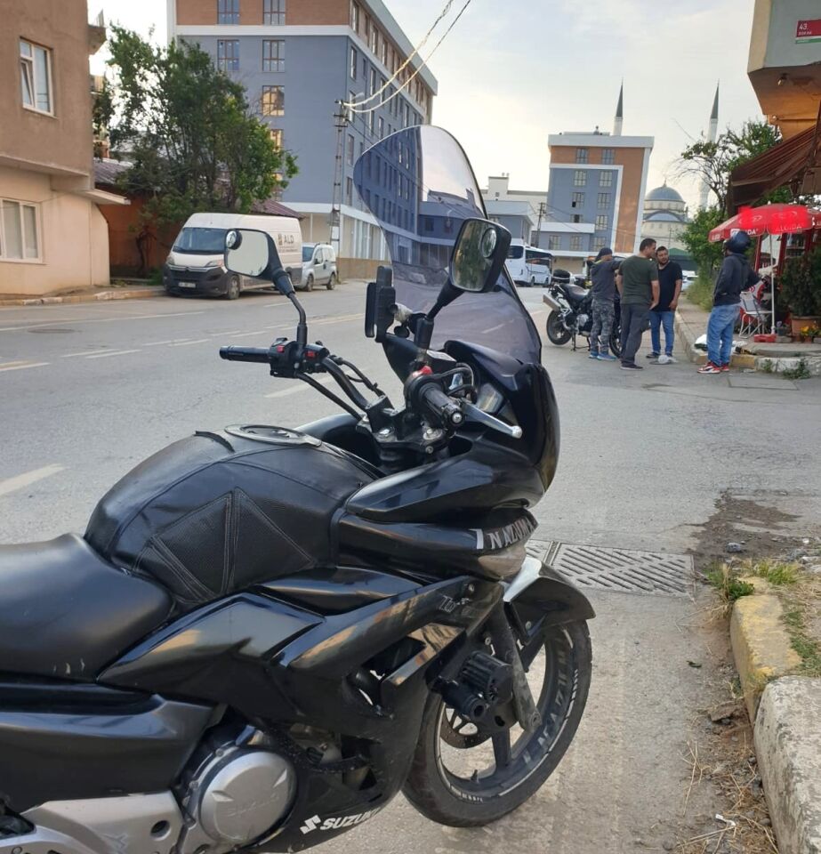 MOTOCAM Suzuki İnazuma GW 250F Ön Cam 2012-2017 Model 50cm Füme Renkli 4mm