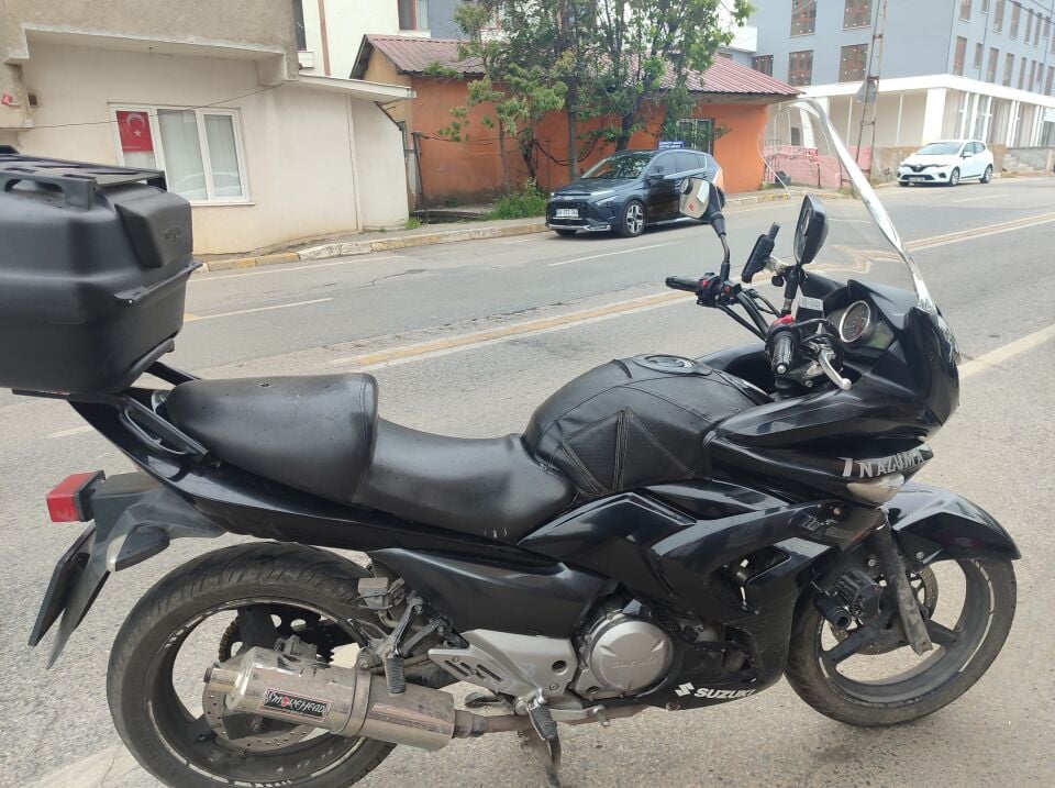 MOTOCAM Suzuki İnazuma GW 250F Ön Cam 2012-2017 Model 50cm Şeffaf Renkli 4mm