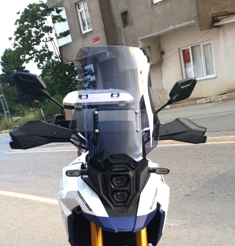 MOTOCAM Suzuki V-strom 800 SE Ön Cam 2023-2026 Model 50cm Füme Renkli 4mm