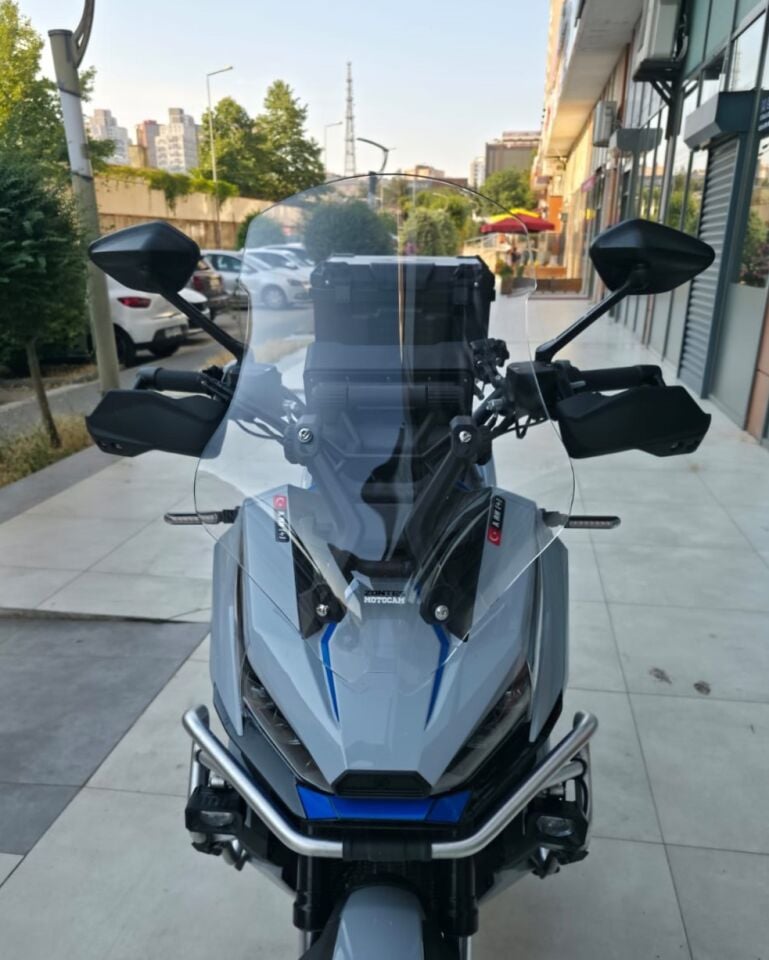 MOTOCAM Zontes ZT 368 G Ön Cam 2025-2026 Model 60cm Şeffaf Renkli 4mm
