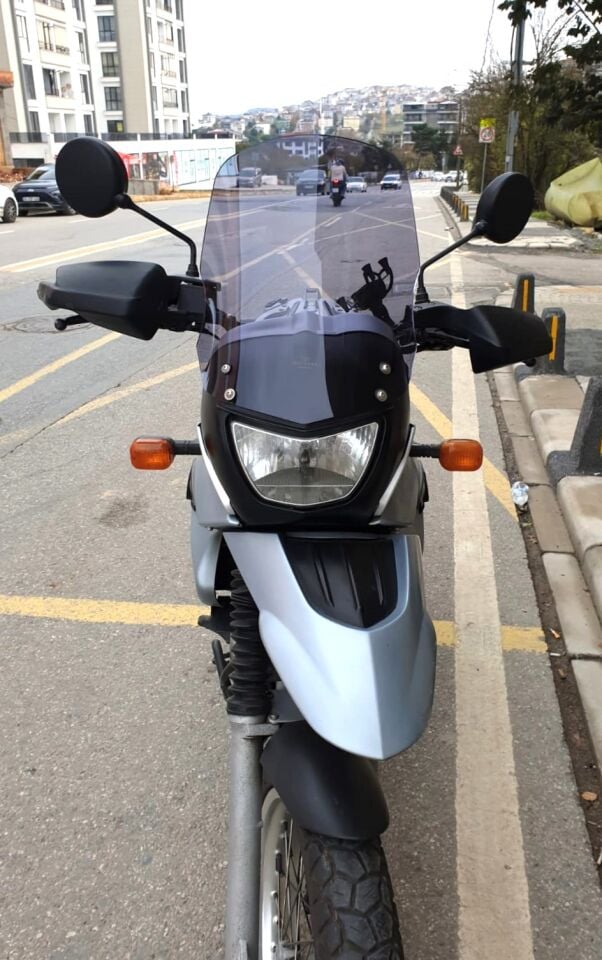 MOTOCAM Bmw F 650 GS Ön Cam 2004-2007 Model 45cm Füme Renkli 4mm