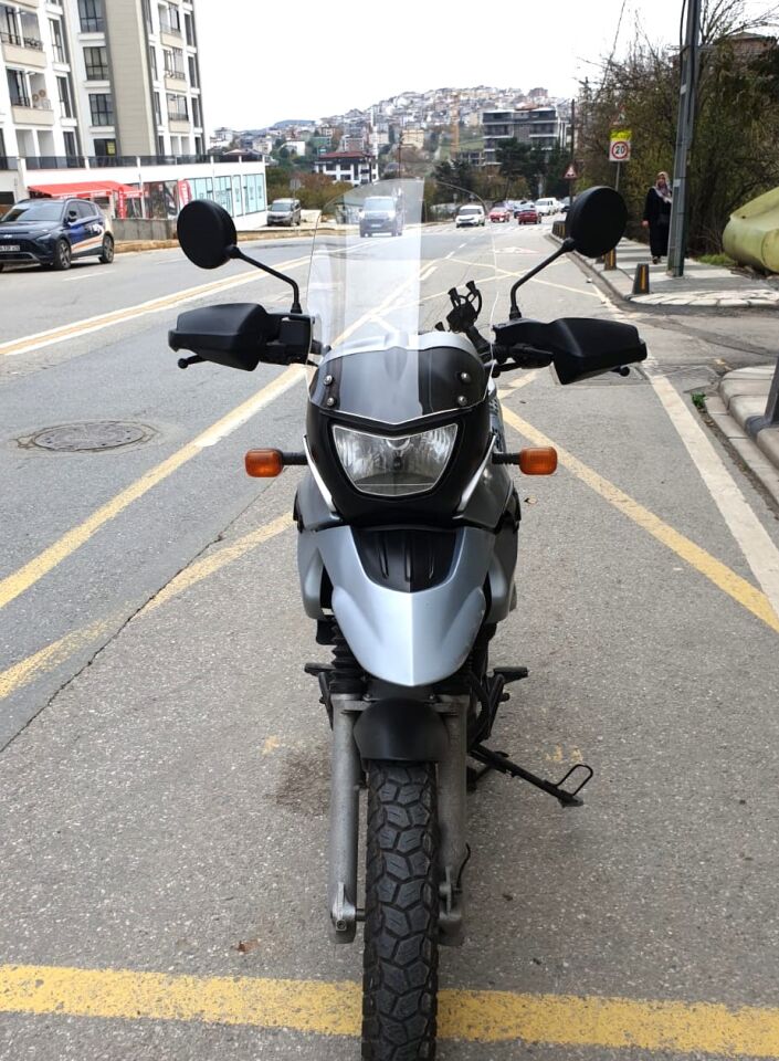 MOTOCAM Bmw F 650 GS Ön Cam 2004-2007 Model 45cm Şeffaf Renkli 4mm