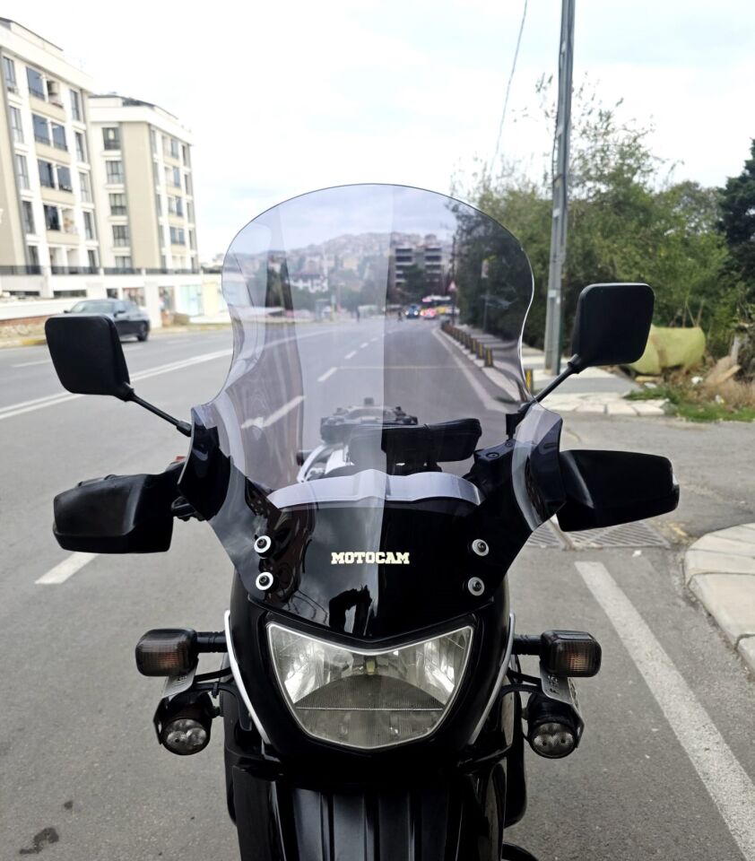 MOTOCAM Bmw F 650 GS Ön Cam 2004-2007 Model 50cm Füme Renkli 4mm