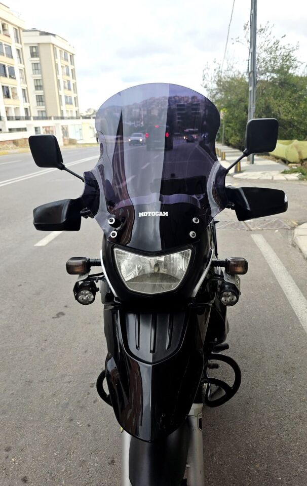 MOTOCAM Bmw F 650 GS Ön Cam 2004-2007 Model 50cm Siyah Renkli 4mm İADE YOKTUR