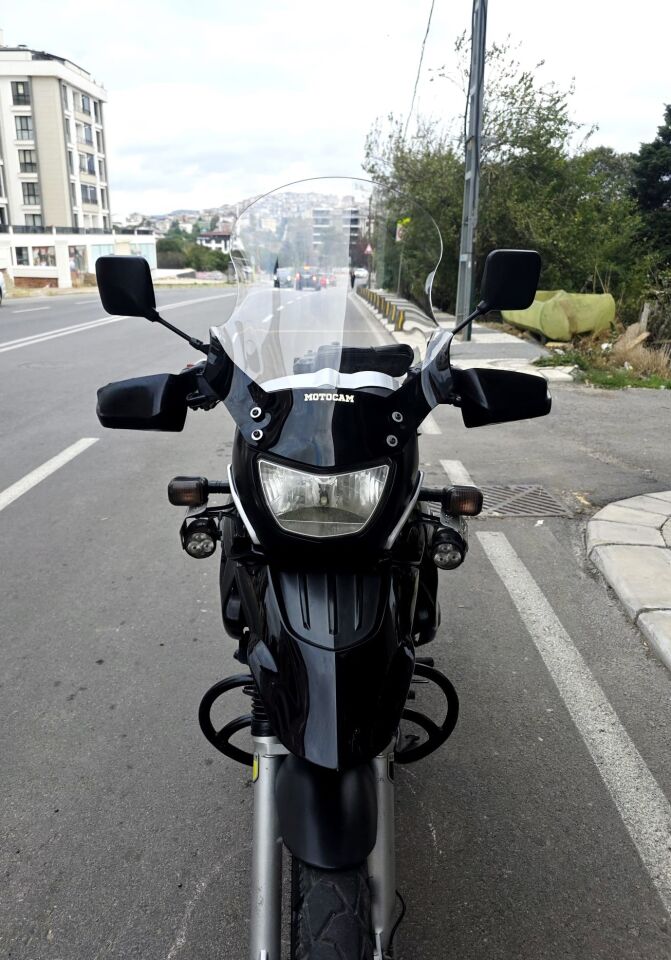 MOTOCAM Bmw F 650 GS Ön Cam 2004-2007 Model 50cm Şeffaf Renkli 4mm