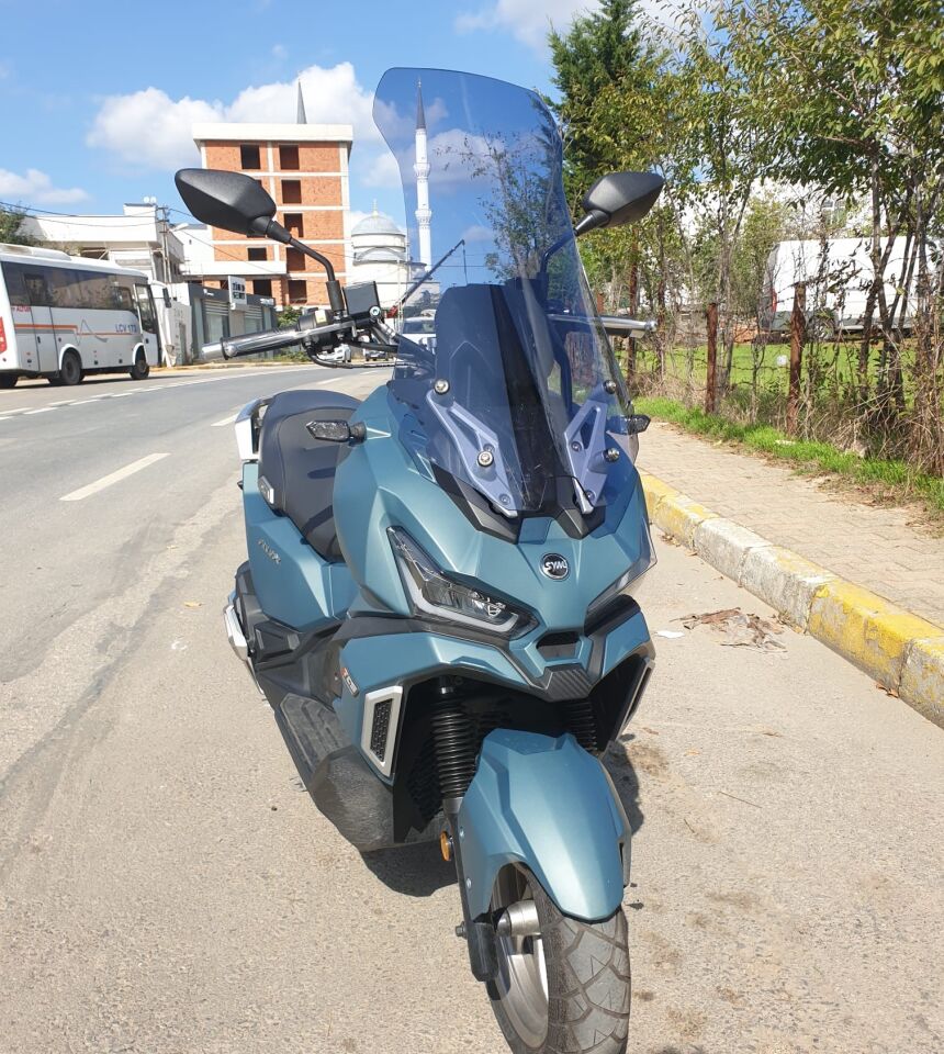 MOTOCAM SYM Adx 125 Ön Cam 2023-2026 Model 62cm Füme Renkli 4mm