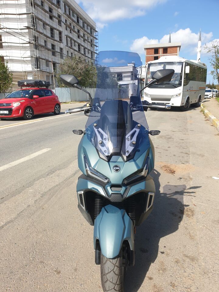 MOTOCAM SYM Adx 125 Ön Cam 2023-2026 Model 62cm Füme Renkli 4mm