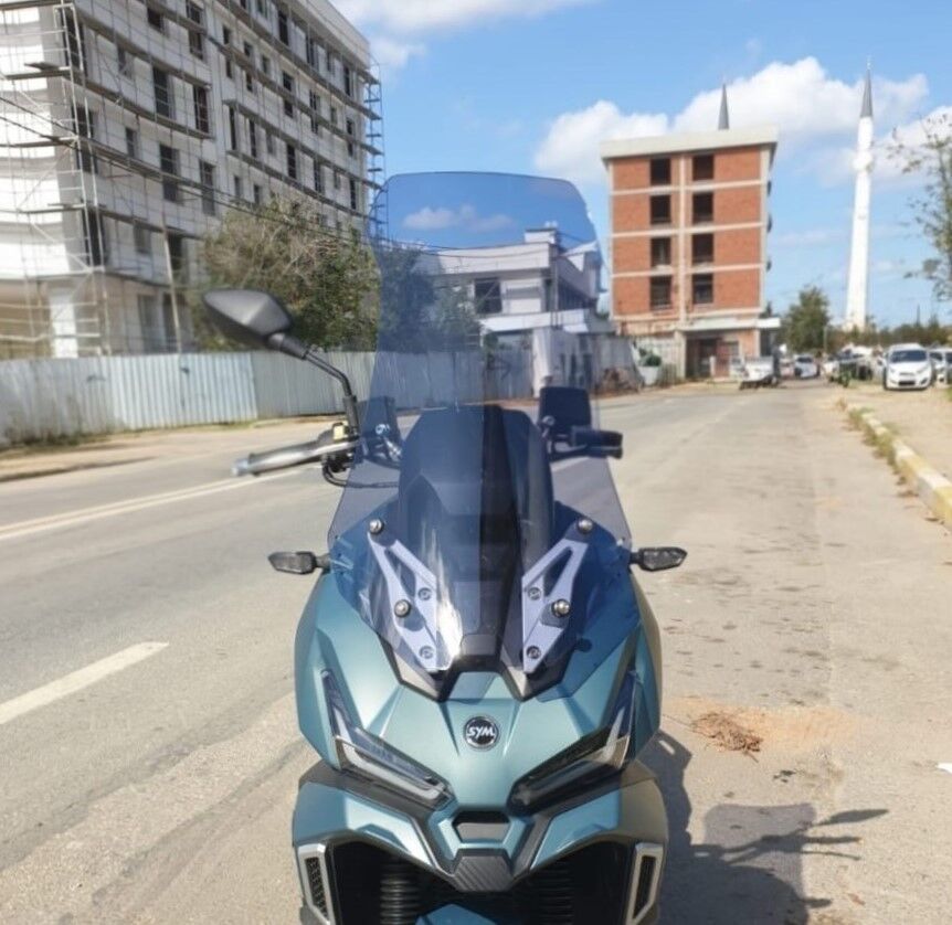 MOTOCAM SYM Adx 125 Ön Cam 2023-2026 Model 62cm Füme Renkli 4mm