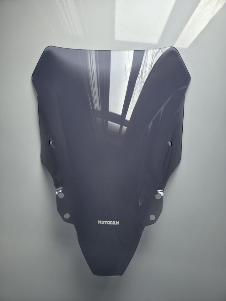 MOTOCAM RKS SRT 800 SX Ön Cam 2023-2026 Model 55cm Füme Renkli 4mm