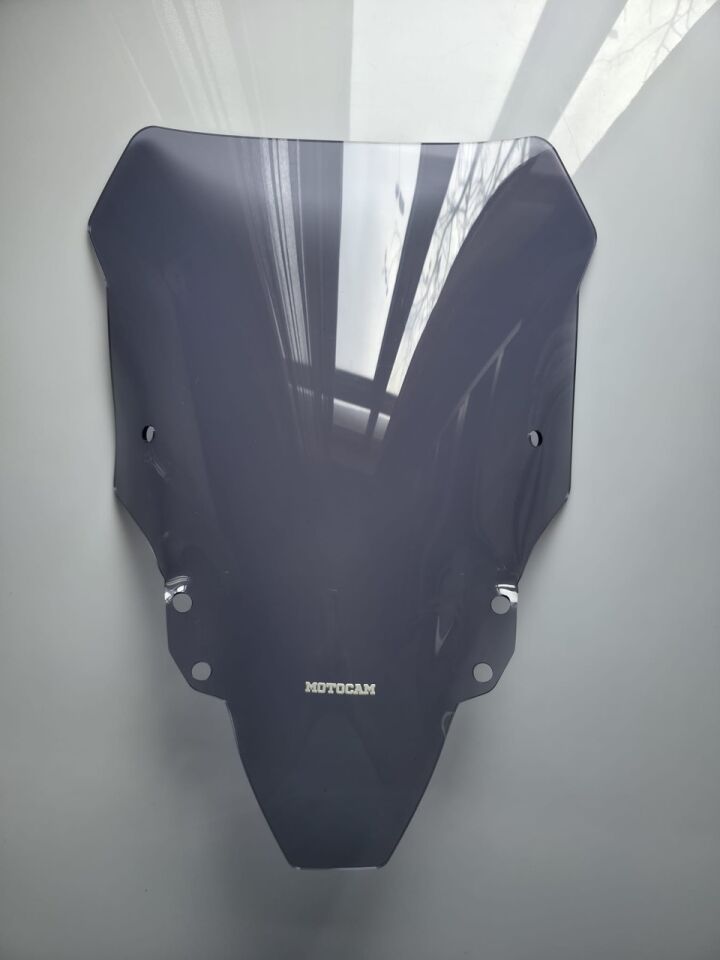MOTOCAM RKS SRT 800 SX Ön Cam 2023-2026 Model 55cm Füme Renkli 4mm