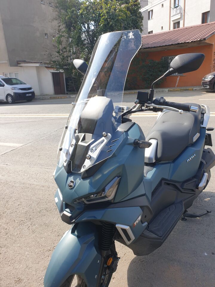 MOTOCAM SYM Adx 125 Ön Cam 2023-2026 Model 62cm Şeffaf Renkli 4mm