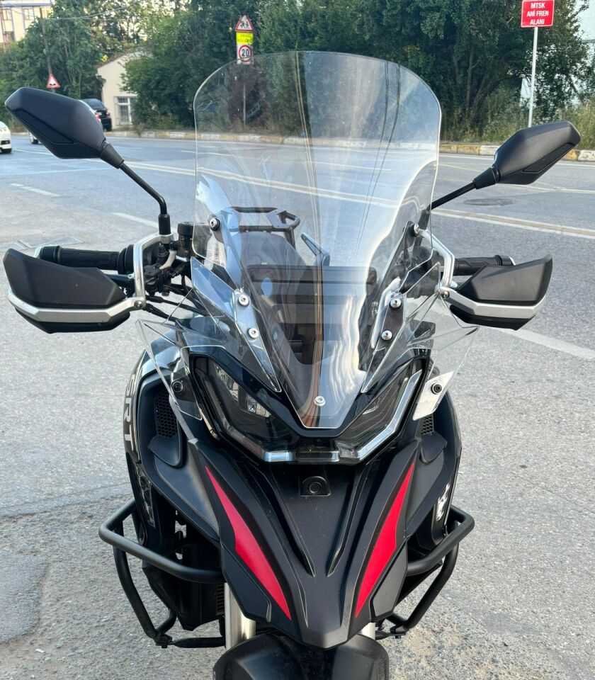 MOTOCAM RKS SRT 800 SX Ön Cam 2023-2026 Model 61cm Şeffaf Renkli 4mm