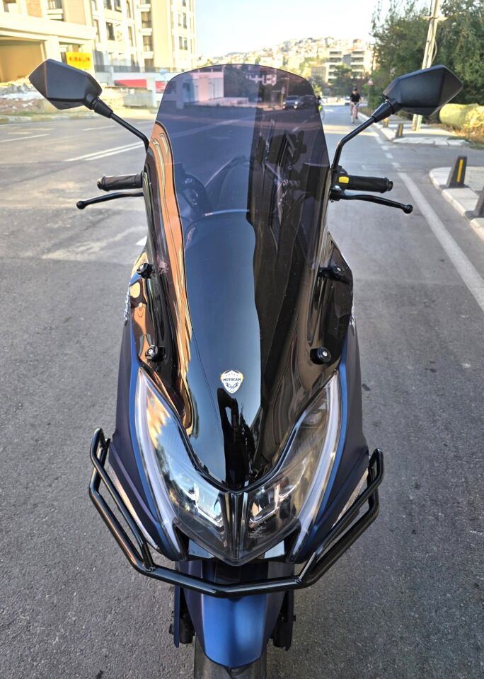 MOTOCAM Arora Safari PRO Ön Cam 2023-2026 Model 70cm Siyah Renkli 4mm ORİJİNAL BOYLU