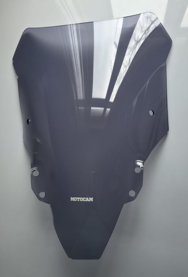 MOTOCAM RKS SRT 900 SX Ön Cam 2023-2026 Model 55cm Füme Renkli 4mm