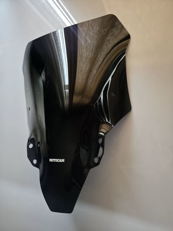 MOTOCAM RKS SRT 900 SX Ön Cam 2023-2026 Model 55cm Siyah Renkli 4mm