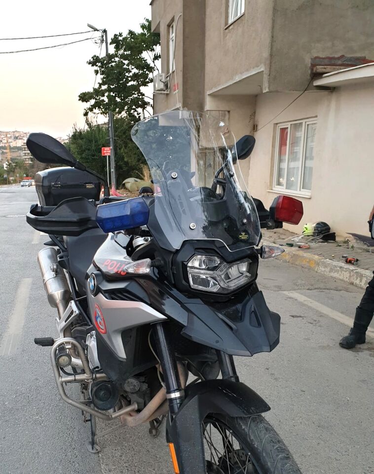 MOTOCAM Bmw F 850 GS Ön Cam 2018-2023 Model 49cm Şeffaf Renkli 4mm