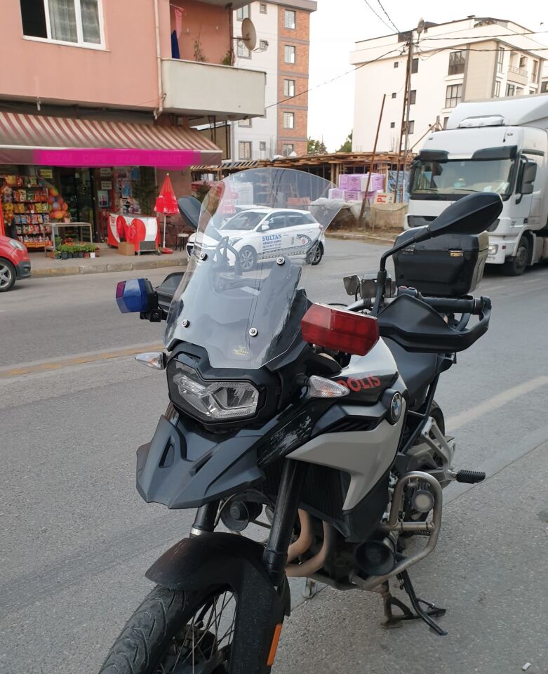 MOTOCAM Bmw F 850 GS Ön Cam 2018-2023 Model 49cm Şeffaf Renkli 4mm