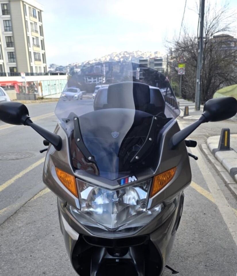 MOTOCAM Bmw K 1300 GT Ön Cam 2009-2013 Model 65cm Füme Renkli 4mm