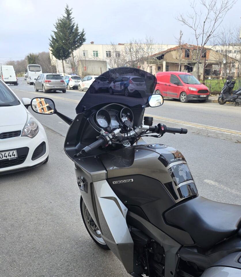 MOTOCAM Bmw K 1300 GT Ön Cam 2009-2013 Model 65cm Siyah Renkli 4mm İADE YOKTUR