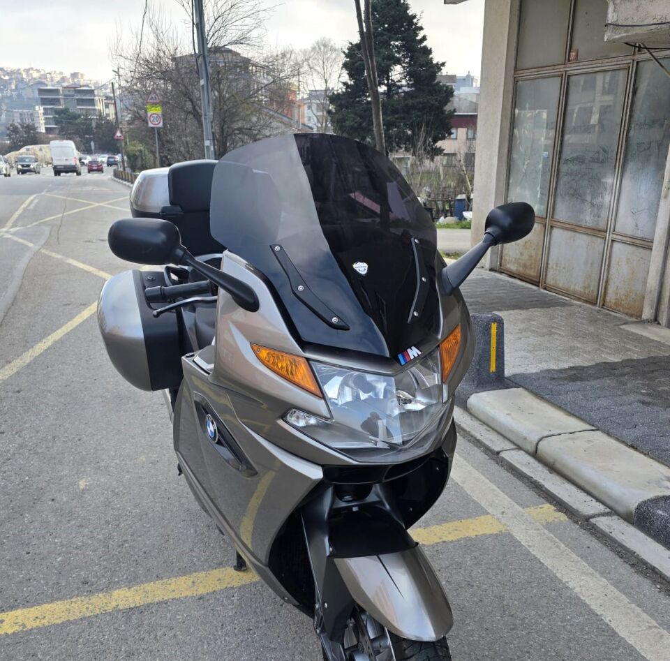 MOTOCAM Bmw K 1300 GT Ön Cam 2009-2013 Model 65cm Siyah Renkli 4mm İADE YOKTUR