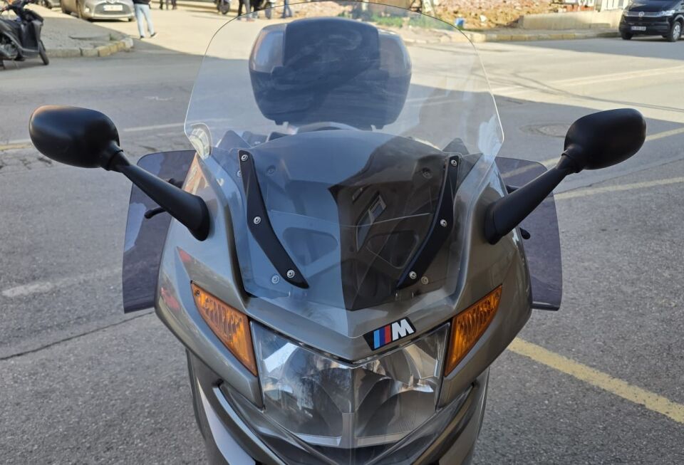 MOTOCAM Bmw K 1300 GT Yan Rüzgarlık Deflektör 2009-2013 Model Füme Renkli 4mm