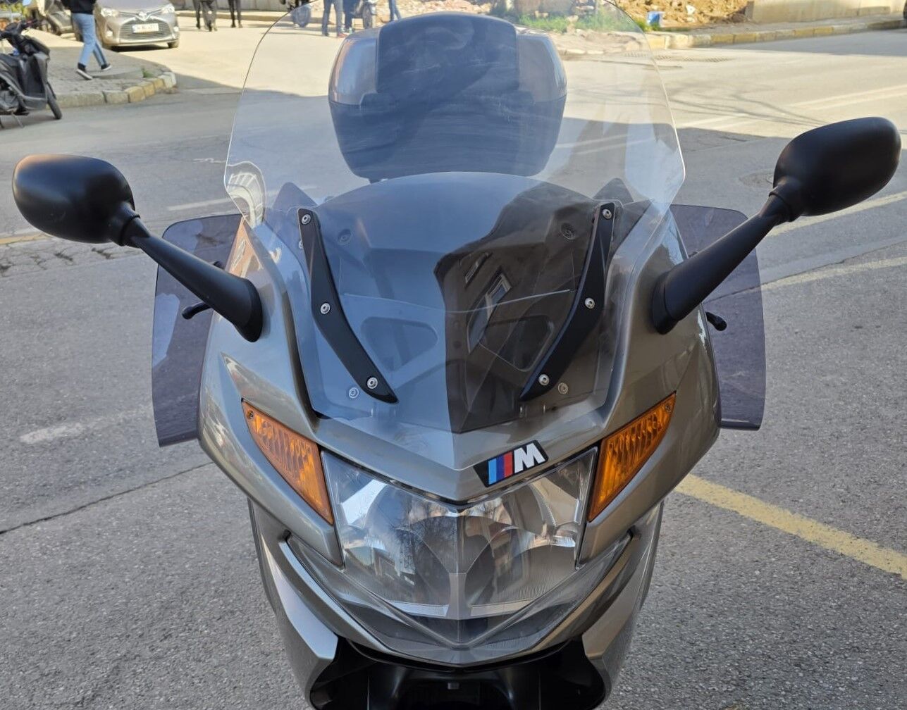 MOTOCAM Bmw K 1300 GT Yan Rüzgarlık Deflektör 2009-2013 Model Füme Renkli 4mm