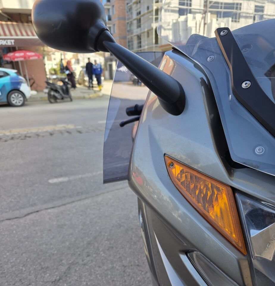 MOTOCAM Bmw K 1300 GT Yan Rüzgarlık Deflektör 2009-2013 Model Füme Renkli 4mm