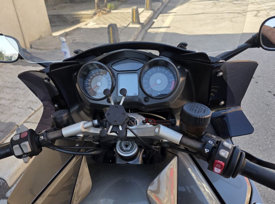 MOTOCAM Bmw K 1300 GT Yan Rüzgarlık Deflektör 2009-2013 Model Siyah Renkli 4mm