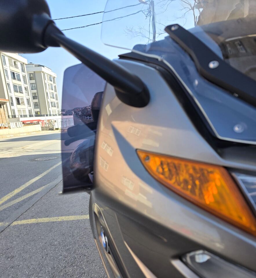 MOTOCAM Bmw K 1300 GT Yan Rüzgarlık Deflektör 2009-2013 Model Siyah Renkli 4mm