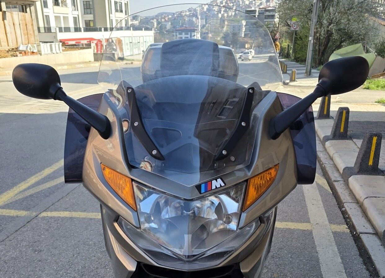 MOTOCAM Bmw K 1300 GT Yan Rüzgarlık Deflektör 2009-2013 Model Siyah Renkli 4mm