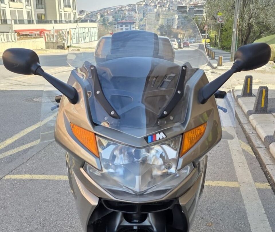 MOTOCAM Bmw K 1300 GT Yan Rüzgarlık Deflektör 2009-2013 Model Şeffaf Renkli 4mm