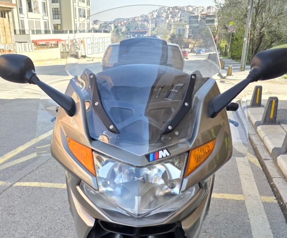 MOTOCAM Bmw K 1300 GT Yan Rüzgarlık Deflektör 2009-2013 Model Şeffaf Renkli 4mm